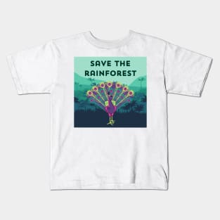 Save the rainforest Kids T-Shirt
